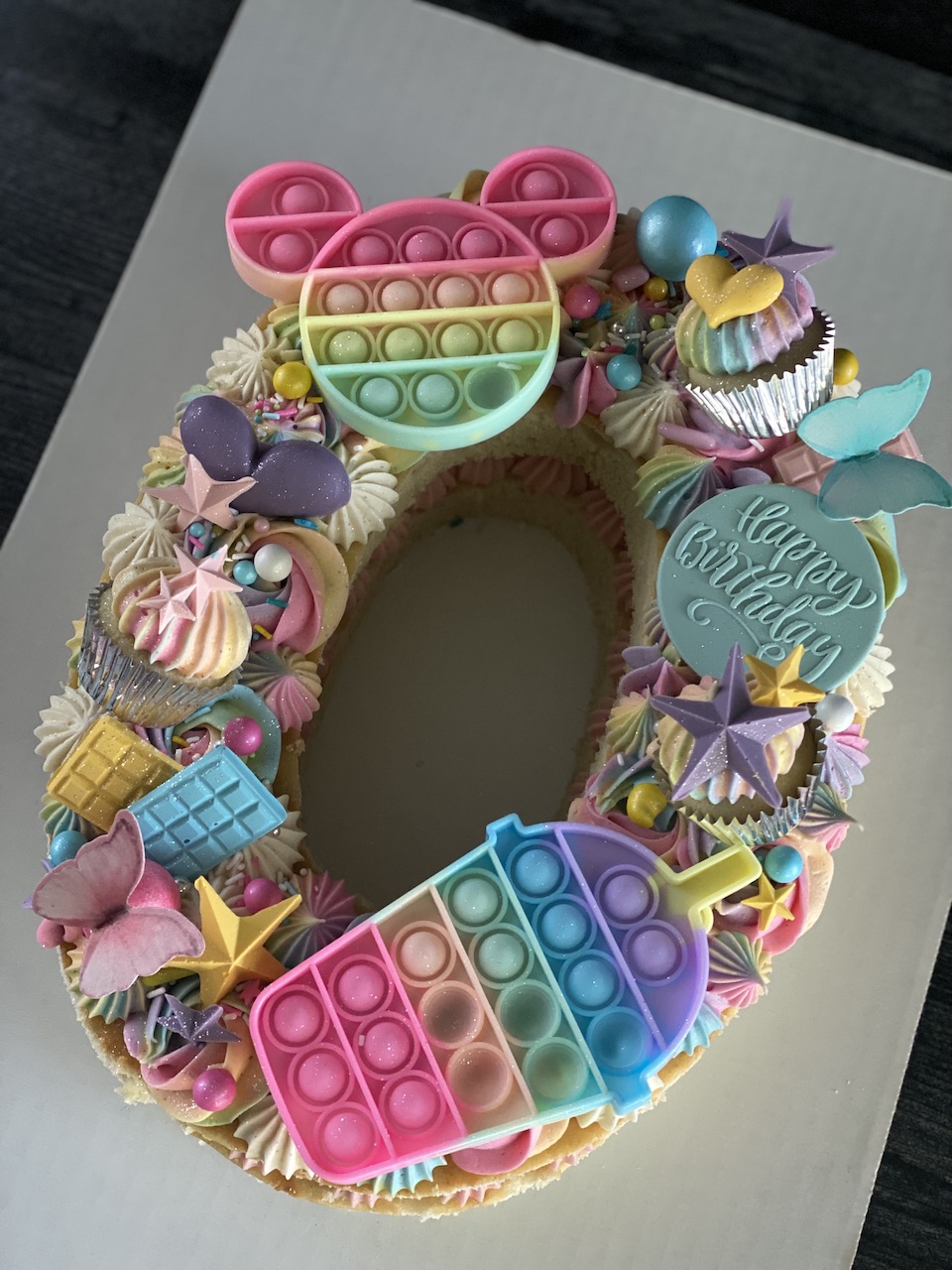 Mermaid Number Cake – Padoca Bakery