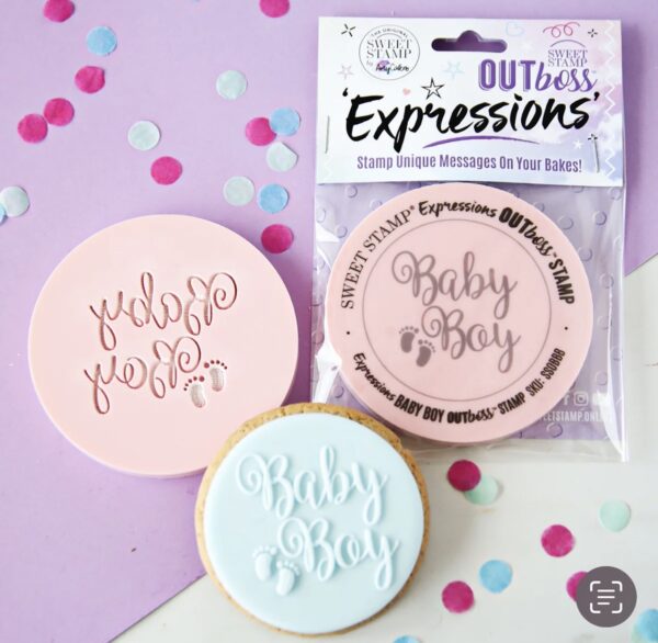 Sweet Stamp OUTboss Fondant Toppers - Image 22