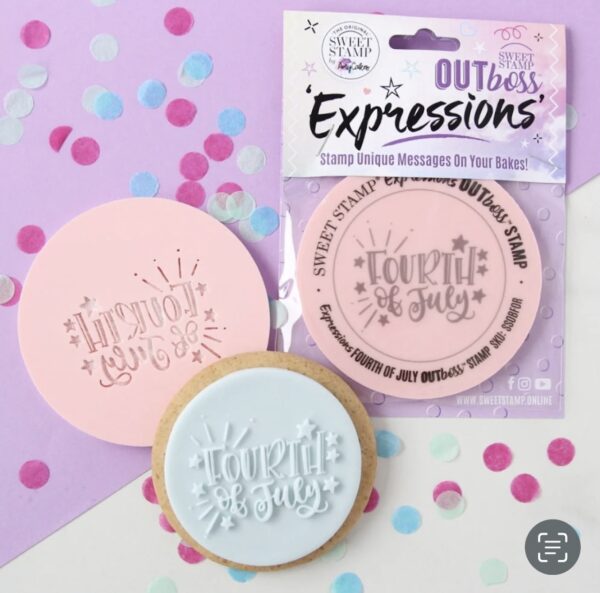 Sweet Stamp OUTboss Fondant Toppers - Image 39